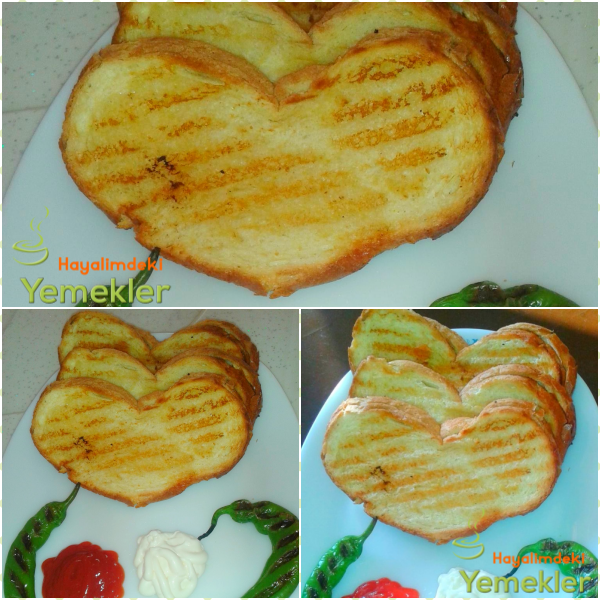 kalpli tost ekmeği nasıl yapılır
