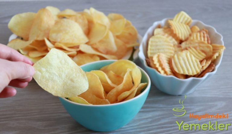 Evde En Kolay Patates Cipsi Hazırlara Taş Çıkaratır Resimli Yemek