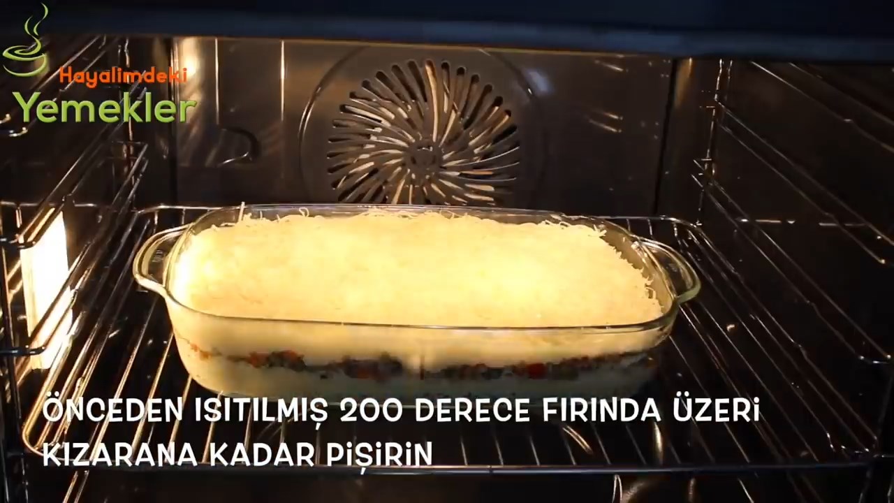 firinda patates puresi