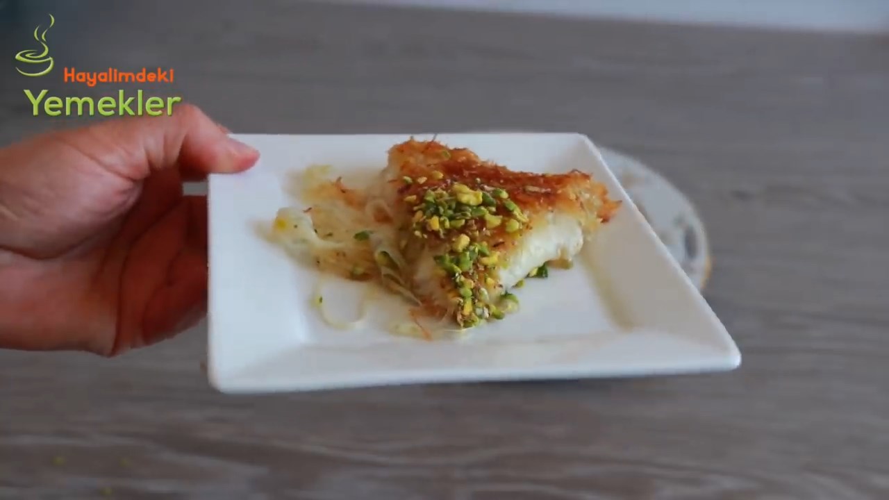 PÜF NOKTALARIYLA EVDE KÜNEFE YAPIMI Resimli Yemek Tarifleri