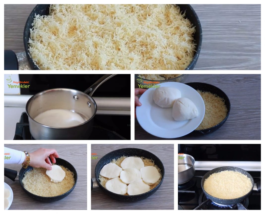 PÜF NOKTALARIYLA EVDE KÜNEFE YAPIMI Resimli Yemek Tarifleri